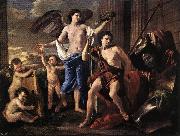 POUSSIN, Nicolas The Victorious David af USA oil painting artist